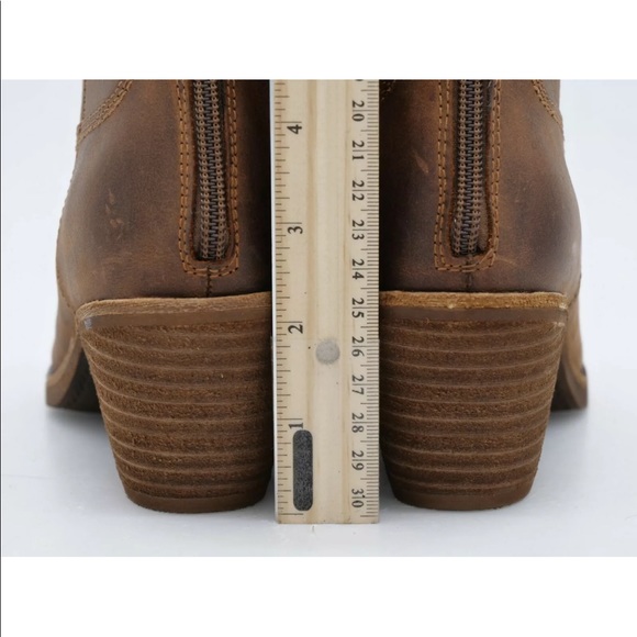 Sofft Womens 6M Atmore Aztec Brown Leather Full Zipper Knee High Riding Boots - Picture 8 of 11